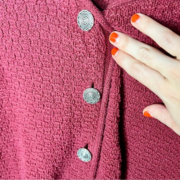 Vintage maroon sweater size L - Picture 2 of 4